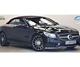 MERCEDES-BENZ S 500 CABRIO 455PS AMG DESIGNO BURMEST 1HAND