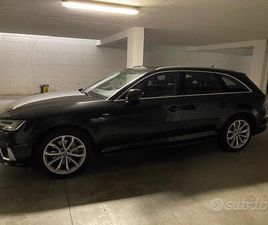 AUDI A4 AVANT 40 TDI AUDI A4 AVANT S-TRONIS S-LINE 26-09-2019