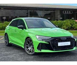 2026 AUDI RS3 RS 3 TFSI QUATTRO 400 CARBON BLACK 5DR S TRONIC HATCHBACK PETROL AUTOMATIC
