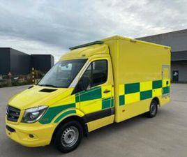 MERCEDES SPRINTER 319 ② AMBULANCE MERCEDES SPRINTER 3.0 , 2016 ,196.000 KM , EURO 6 — CAMIONNETTES & UTILITAIRES — 2EMEMAIN