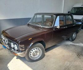 ALFA ROMEO GIULIA NUOVA SUPER 1300 SUPER 1300 T