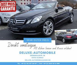 MERCEDES-BENZ E 250 CDI CABRIO BLUEEFF. - SAUBER UND GEPFLEGT