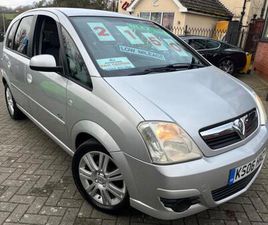 VAUXHALL MERIVA 2006 VAUXHALL MERIVA 1.4I 16V ACTIVE 5DR MPV PETROL MANUAL