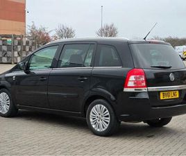 7 SEATER VAUXHALL ZAFIRA 1.6 PETROL MANUAL IN CLEAN CONDITION. MOT AUGUST 2026