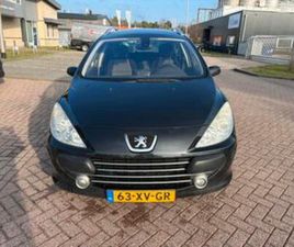PEUGEOT 307 SW PEUGEOT 307 1.6 16V XR BREAK 2007 ZWART — PEUGEOT — MARKTPLAATS