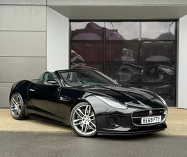 JAGUAR F-TYPE CABRIOLET P380 3.0 V6 GPF R-DYNAMIC CONVERTIBLE 2DR PETROL AUTO EURO 6 (START/STOP) (380 PS)