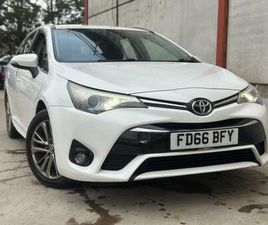 TOYOTA AVENSIS BREAK 2016 TOYOTA AVENSIS 1.6 D-4D BUSINESS EDITION TOURING SPORTS EURO 6 (START/STOP) 5DR ESTATE DIESEL MANUAL
