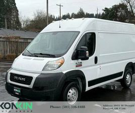 2020 RAM PROMASTER CARGO VAN DODGE 2500 HIGH ROOF VAN 3D VAN