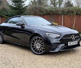 2.9 E400D AMG LINE NIGHT EDITION (PREMIUM PLUS) CABRIOLET G-TRONIC+ 4MATIC EURO 6 (START/STOP) 2DR