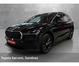 SKODA ENYAQ IV 80 – HIGH, SKINN, HENGERFESTE ++