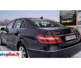 MERCEDES-BENZ E220, 2.1 L., SALOON / SEDAN