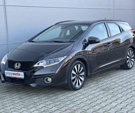 HONDA CIVIC TOURER 1.8 ELEGANCE / TOLATÓKAMERA / TELEFON TÜKRÖZÉS / NAVI / VONÓHOROG / VÉGIG SZERVIZELT /