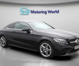 MERCEDES-BENZ C CLASS 1.5 C200 MHEV AMG LINE EDITION COUPE 2DR PETROL G-TRONIC+ EURO 6 (S/S) (198 PS) COMFORT PACK,18'' COUPE 2021, 32079 MILES, £19200 - 331280