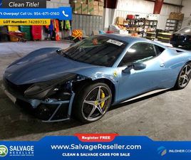 2012 FERRARI 458 ITALIA COUPE