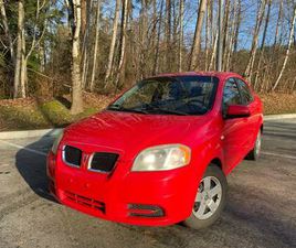 2008 PONTIAC WAVE SEDAN 5SPD 272K