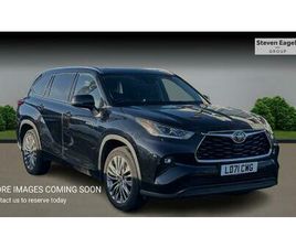 TOYOTA HIGHLANDER TOYOTA HIGHLANDER EXCEL SUV'S 2.5 VVT-H EXCEL CVT 4WD EURO 6 (START/STOP) 5DR