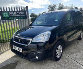 PEUGEOT PARTNER TEPEE 2018 PEUGEOT PARTNER TEPEE 1.2 PURETECH ACTIVE MPV 5DR PETROL MANUAL EURO 6 (START/STOP) (110 PS) MPV PE...