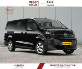 OPEL VIVARO XL 2.2 180 EAT8 S&S CABINE APPROFONDIE 5 PL + PACK PREMIUM CONNECT + ATTELAGE + HABILLAGE