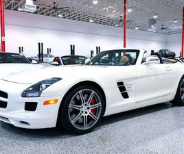 2012 MERCEDES-BENZ SLS AMG ROADSTER MYSTIC WHITE...19,500 MILES...RARE COLORS!!