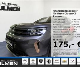 CITROEN C5 AIRCROSS CITROËN C5 AIRCROSS C-SERIES PT 130 AUTOMATIK KAMERA TOT