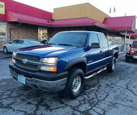 2003 CHEVY SILVERADO K2500 4X4 EXTENDED CAB SHORT BED