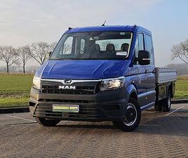 MAN TGE 3.180 OPEN LAADBAK DUB CAB