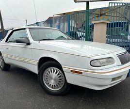 CHRYSLER LE BARON CABRIO CHRYSLER LE BARON CABRIOLET GTC