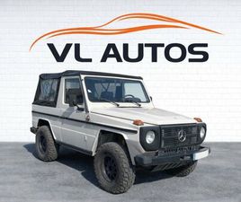 MERCEDES CLASSE G 230 GE CABRIOLET 126 CV ANNÉE 1989