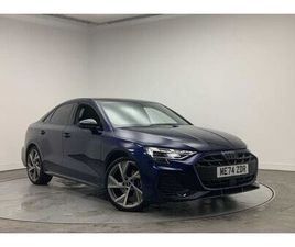 2025 AUDI A3 1.5 TFSI BLACK EDITION (MHEV) SALOON 4D S TRONIC