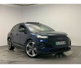 2025 AUDI Q4 E-TRON 45E BLACK EDITION STATION WAGON QUATTRO