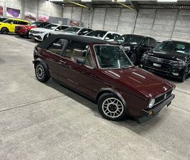GOLF CABRIOLET 1600 GL