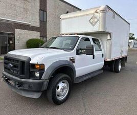 2008 FORD F-450 F450 BOX TRUCK TURBO DIESEL PWR LIFT 44K MLS!