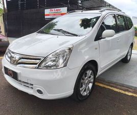 NISSAN LIVINA GRAND SL 1.8 16V FLEX FUEL AUT. 2013