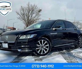 USED 2018 LINCOLN CONTINENTAL LIVERY