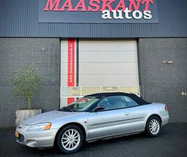 CHRYSLER SEBRING CABRIO - 2.7 I V6 AUT LX / NL AUTO / PERFECT RIJDEND / ZEER CORRECTE STAAT