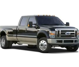 FORD F450 USED 2008 FORD F-450 KING RANCH