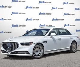 2021 GENESIS G90 5.0 PRESTIGE BEAUTIFUL BROWN NAPPA LEATHER I...