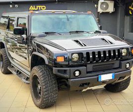 HUMMER H2 6.0 V8 LUXURY AUTOCARRO GPL PERFETTE CON
