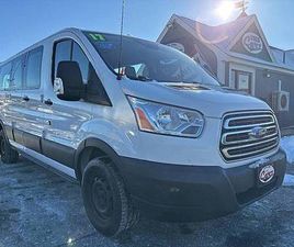 2017 FORD TRANSIT 350 XLT 3DR LWB LOW ROOF PASSENGER VAN W/60/40 SID