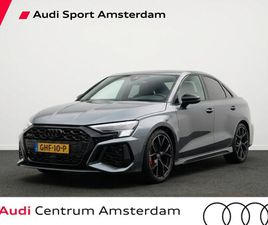 AUDI RS3 LIMOUSINE 2.5 TFSI QUATTRO 400PK | PANORAMADAK | 3-SPAAKS SPORT AFGEVLAKT STUURWIEL | ADAPTIEF ONDERSTEL | SONOS PREMIUM 3D AUDIO