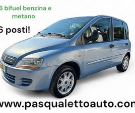 FIAT MULTIPLA METANO! 1.6 16V NATURAL POWER DYNAMIC