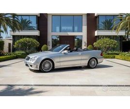 MERCEDES CLK W209 CABRIO - GPL - AUTOM. ISCR. ASI