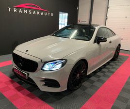 MERCEDES CLASSE E COUPE 220 D 9G-TRONIC SPORTLINE /PACK AMG LINE / SUIVI ENTRETIEN COMPLET