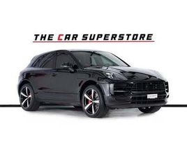 PORSCHE MACAN S PORSCHE MACAN S 3.0L (340 HP) BLACK ON BLACK-21 INCH RIMS-RED BRAKE CALIPERS-LOW MILEAGE