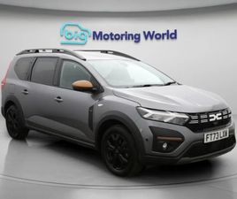 DACIA JOGGER 1.6 HYBRID EXTREME MPV 5DR PETROL HYBRID AUTO EURO 6 (S/S) (140 PS) THIRD ROW SEATS,APPLE CARPLAY MPV 2023, 8061 MILES, £19000 - 33132892 - EXCHANG