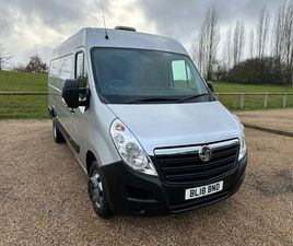 2018 VAUXHALL MOVANO 2.3 CDTI 3500 BITURBO RWD L3 H2 EURO 6 (START/STOP) 5DR PANEL VAN DIESEL MANUAL