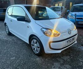 VOLKSWAGEN UP! 2012 VOLKSWAGEN UP! 1.0 TAKE UP 3DR HATCHBACK PETROL MANUAL