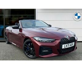 BMW 4 SERIES 430I M SPORT PRO EDITION CONVERTIBLE 2.0 2DR