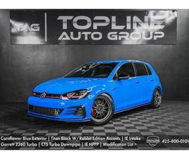 2019 VOLKSWAGEN GOLF GTI VW RABBIT EDITION HATCHBACK SEDAN 4D SEDAN