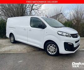 2022 VAUXHALL VIVARO 2900 1.5D 100PS SPORTIVE H1 VAN PANEL VAN DIESEL MANUAL